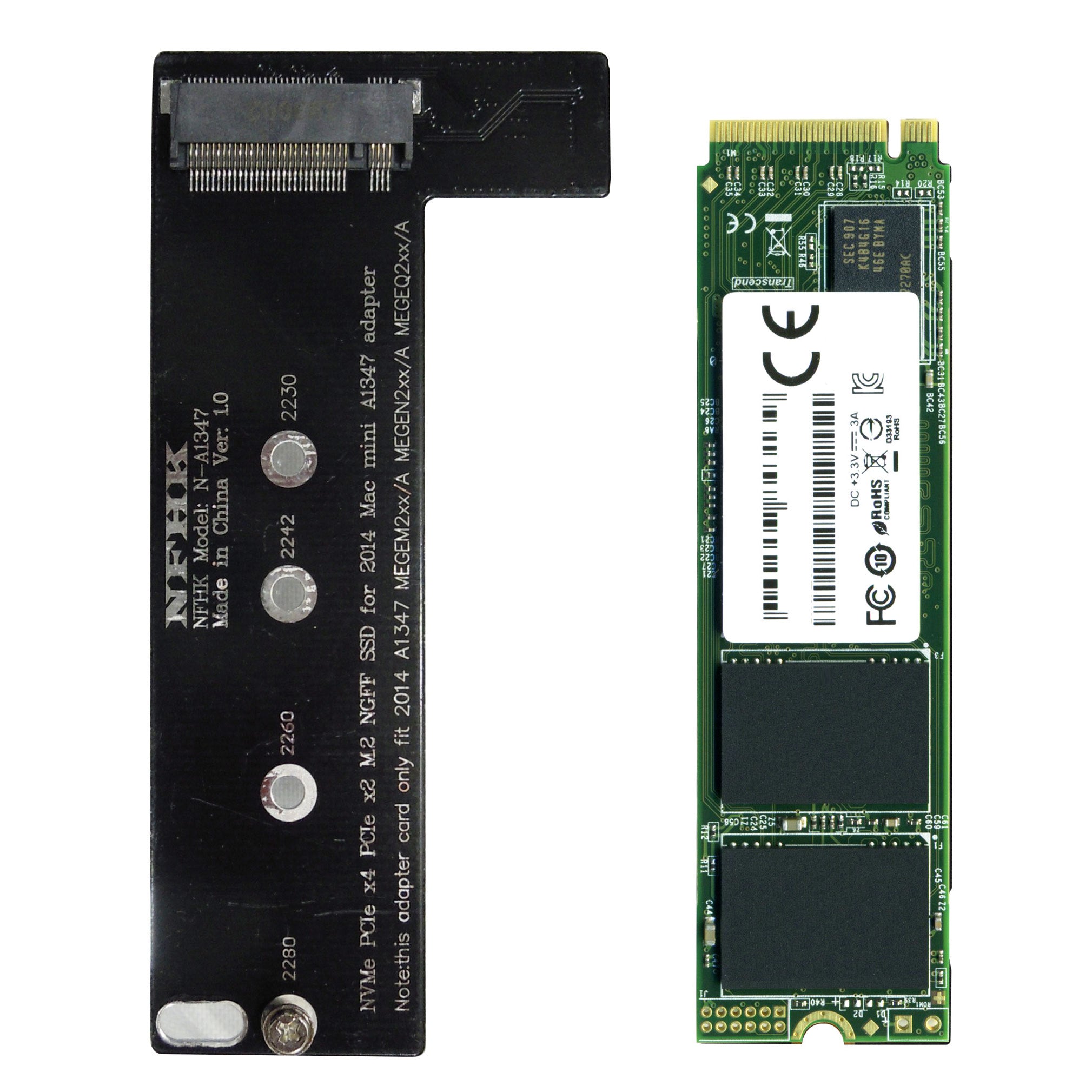 Macmini 2014（PCIe SSD/Fusion Drive非搭載モデル）専用 SSD 2TB 