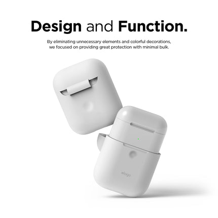 AIRPODS CASE for AirPods 2nd Generation Wireless Charging Case for AirPods 2nd Wireless (White) [EAP2SC-WH]