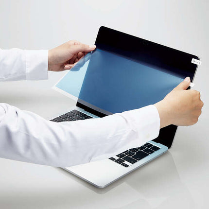 MacBookAir 13.6インチ M5/M4/M3/M2モデル用フィルム 光沢 [EF-MBA1322FLTG]