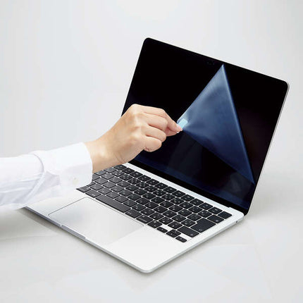 MacBookAir 13.6インチ M5/M4/M3/M2モデル用フィルム 光沢 [EF-MBA1322FLTG]