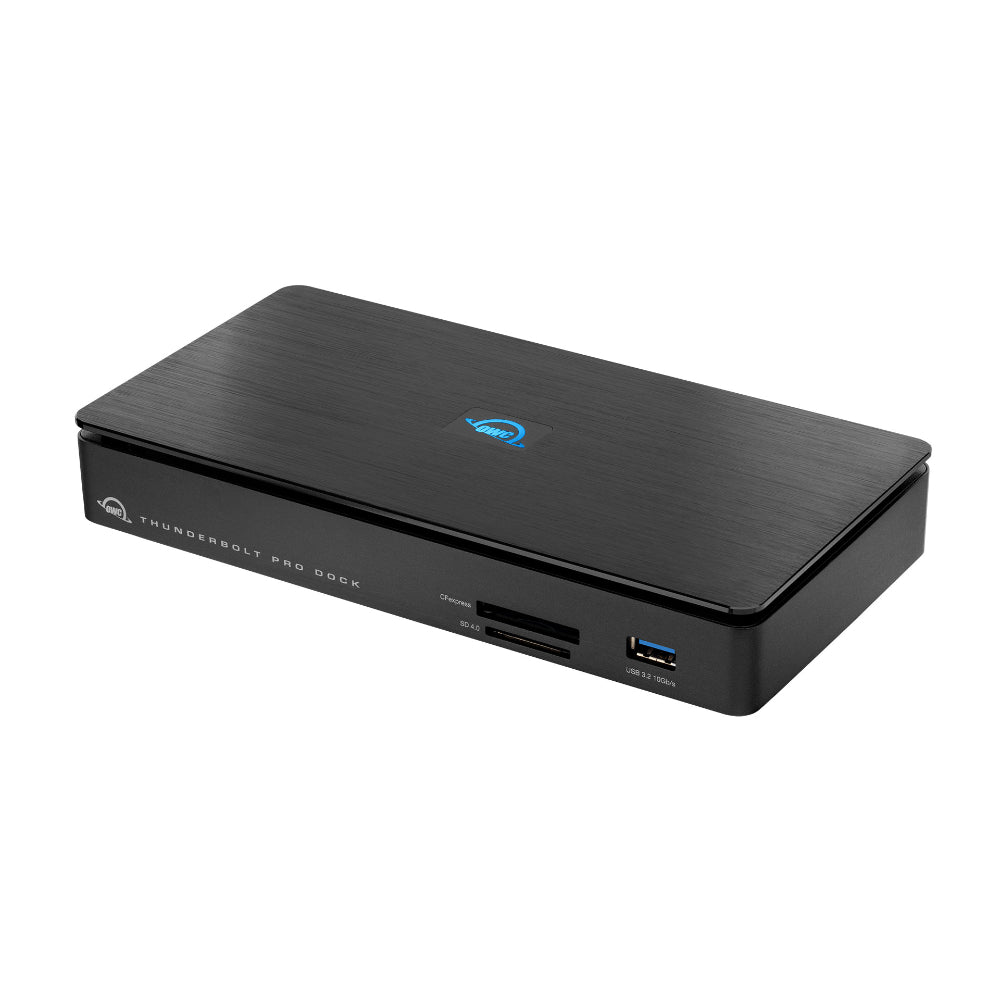 【割引中】【美品・おまけ付】OWC Thunderbolt 3 Dock Thunderbolt 3 Pro Dock 10GbE CFexpress/SDカードリーダー搭載 OWC