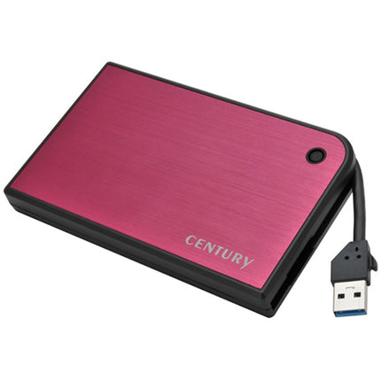 MOBILE BOX USB3.0接続 SATA6G 2.5インチ HDD/SSDケース マゼンタ＆ブラック [CMB25U3RD6G]
