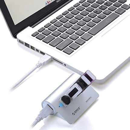 ORICO Aluminum 4 Port USB3.0 Hub [M3H4-SV]