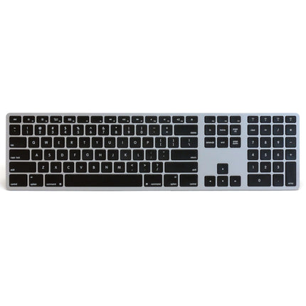 Matias Wireless Aluminum Keyboard - Space gray 英語配列 [FK418BTB]