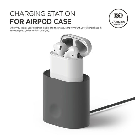 CHARGING STATION AirPods Dark Gray [EST-AP-DGY]