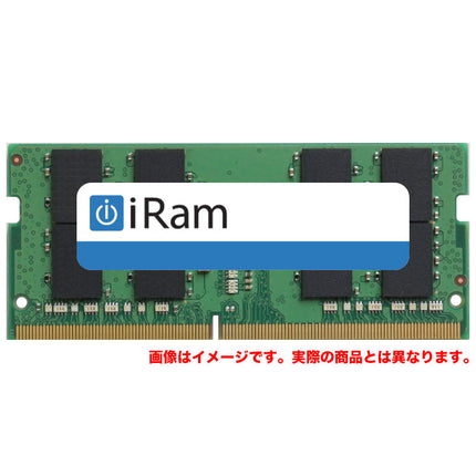iRam製 DDR4 SO-DIMM 2400MHz 16GB  [260-2400-16384-IR]