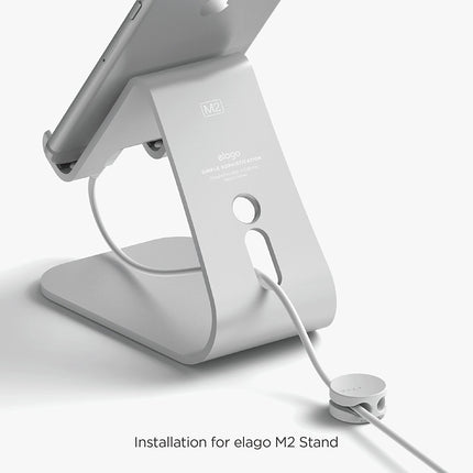 elago CABLE MANAGEMENT BUTTON for Smart Phone / tablet PC White [EL_ALLBTTPMB_WH]