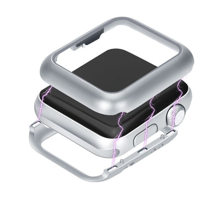 【処分特価セール】Apple Watch 1/2/3 42mm Magnet Alumi Case Silver [APW342MM-MGALCASE-SL]