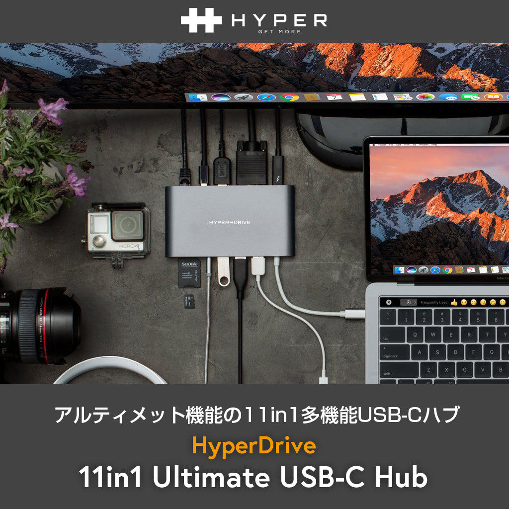 HYPER HyperDrive 11in1 Ultimate USB-C Hub HP15583