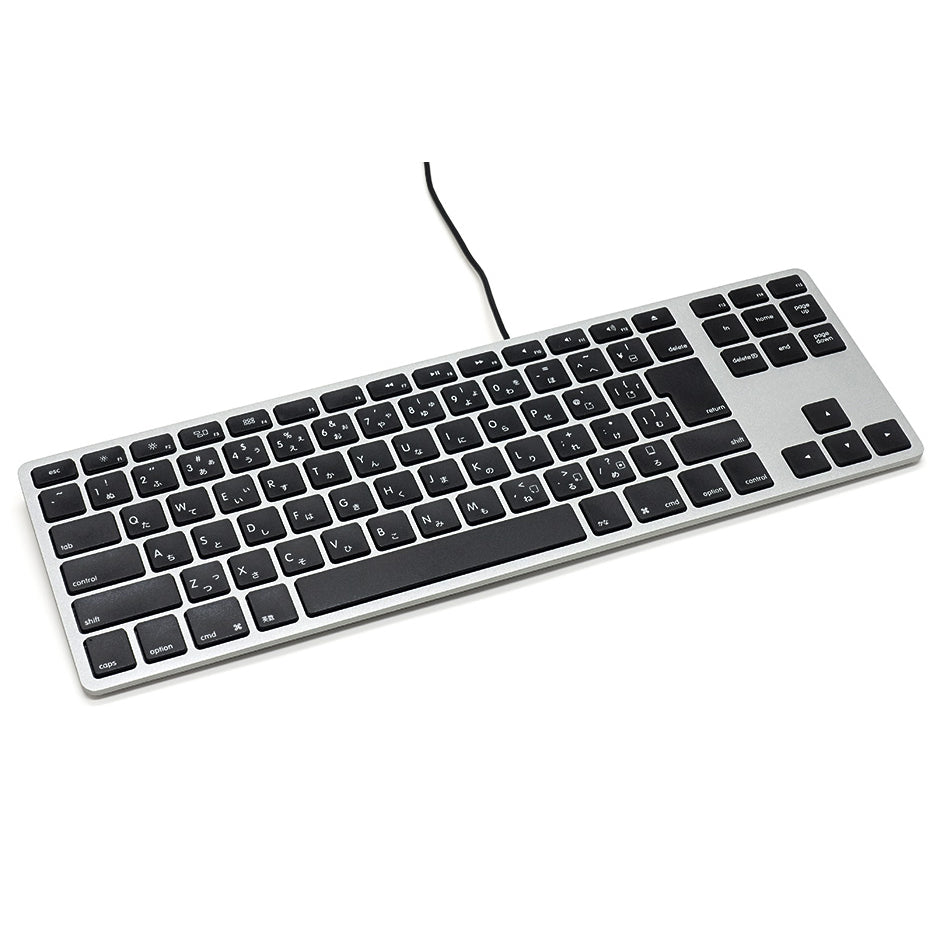 Matias Wired Aluminum Tenkeyless keyboard for Mac - Space Gray 