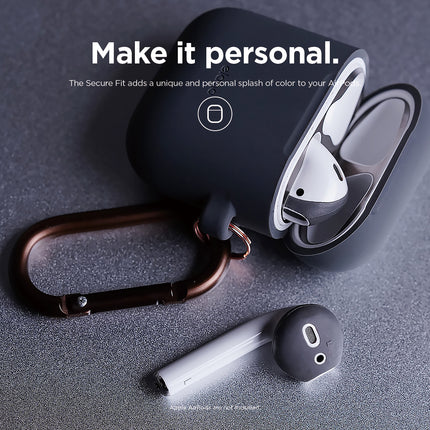 Secure Fit for AirPods (Dark Gray/White) EL_APDCSSCSF_DW [EAP-PADSM-DGYWH]