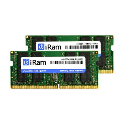 iRam製 DDR4 SO-DIMM 2666MHz 64GB（32GBx2） [260-2666-32GBx2-IR]