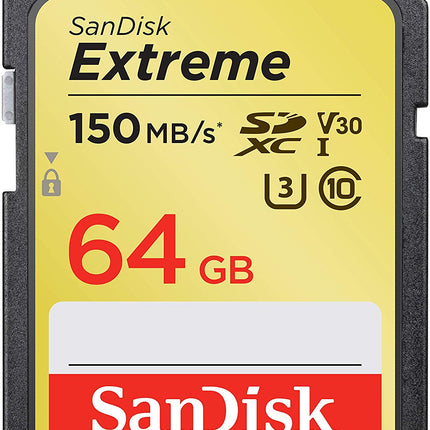 SanDisk Extreme SDXC UHS-I Card 64GB Class10 [SDSDXV6-064G-GNCIN]