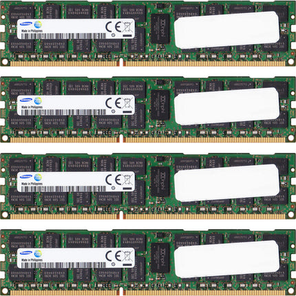 SAMSUNG製 DDR3 ECC SDRAM 1600MHz 128GB（32GBｘ4）[240-1600-32GBx4-SA]