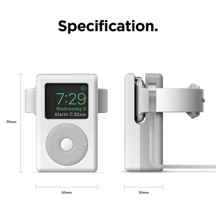 elago W6 Stand for Apple Watch White [EST-WT6-WH]