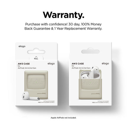 AW3 CASE for AirPods 1st & 2nd Gen EL_APACSSCA3_CW [EAPAW3-CWH]