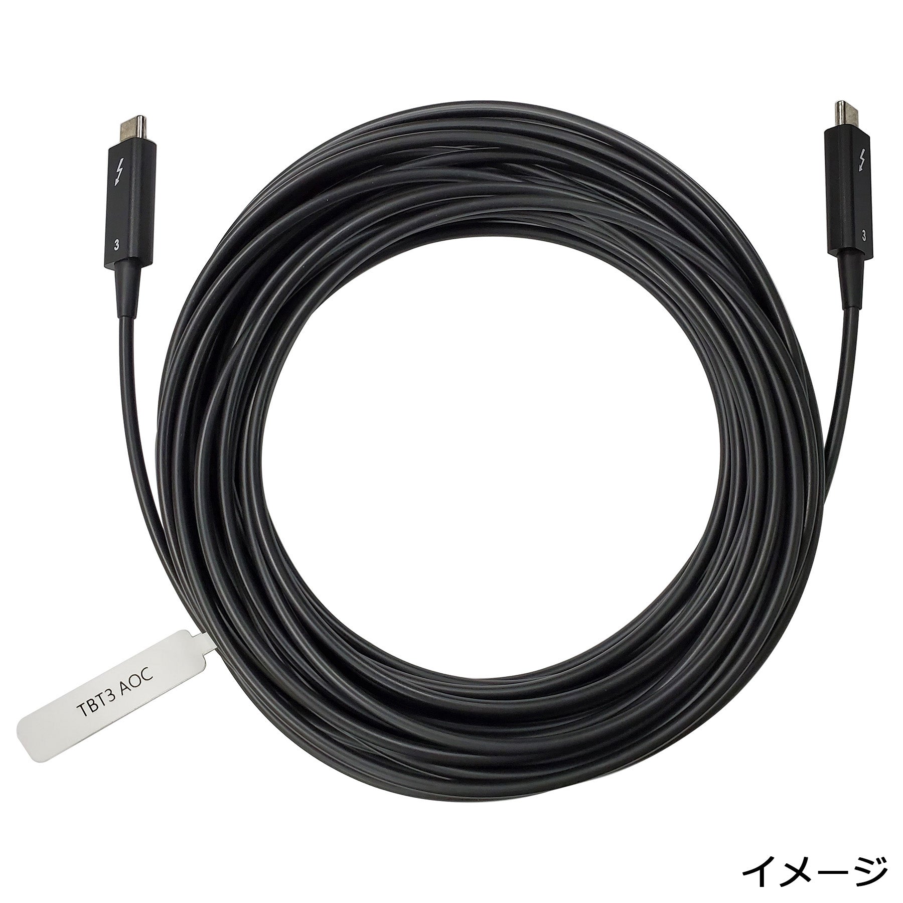 Areca Thunderbolt3 AOCケーブル 25M [TB3-25M] – 秋葉館