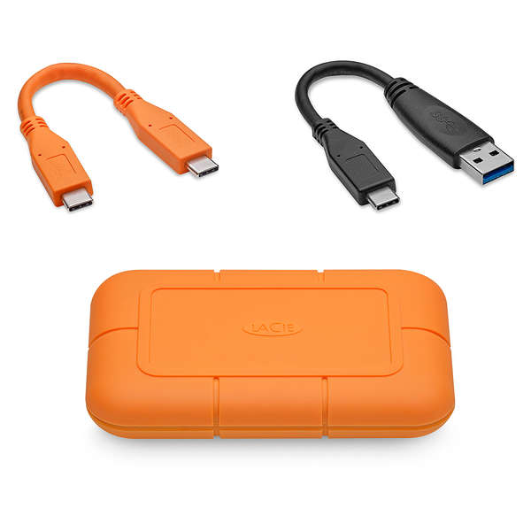 LaCie ポータブルSSD 1TB Rugged SSD USB3.1(Gen2) IP67 防水規格