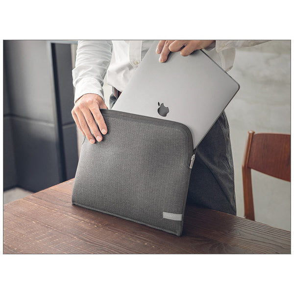 moshi Pluma for MacBook Pro 16インチ M3/M2/M1 Herringbone Gray [mo