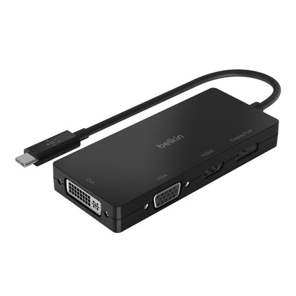 USB-C to 映像変換アダプタ（HDMI、DisplayPort、VGA、DVI）[AVC003btBK]