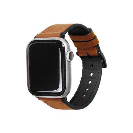 Apple Watch 44mm/42mm用 GENUINE LEATHER STRAP AIR ブラウン [EGD20584AW]