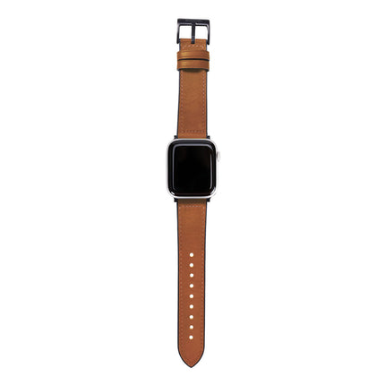 Apple Watch 44mm/42mm用 GENUINE LEATHER STRAP AIR ブラウン [EGD20584AW]